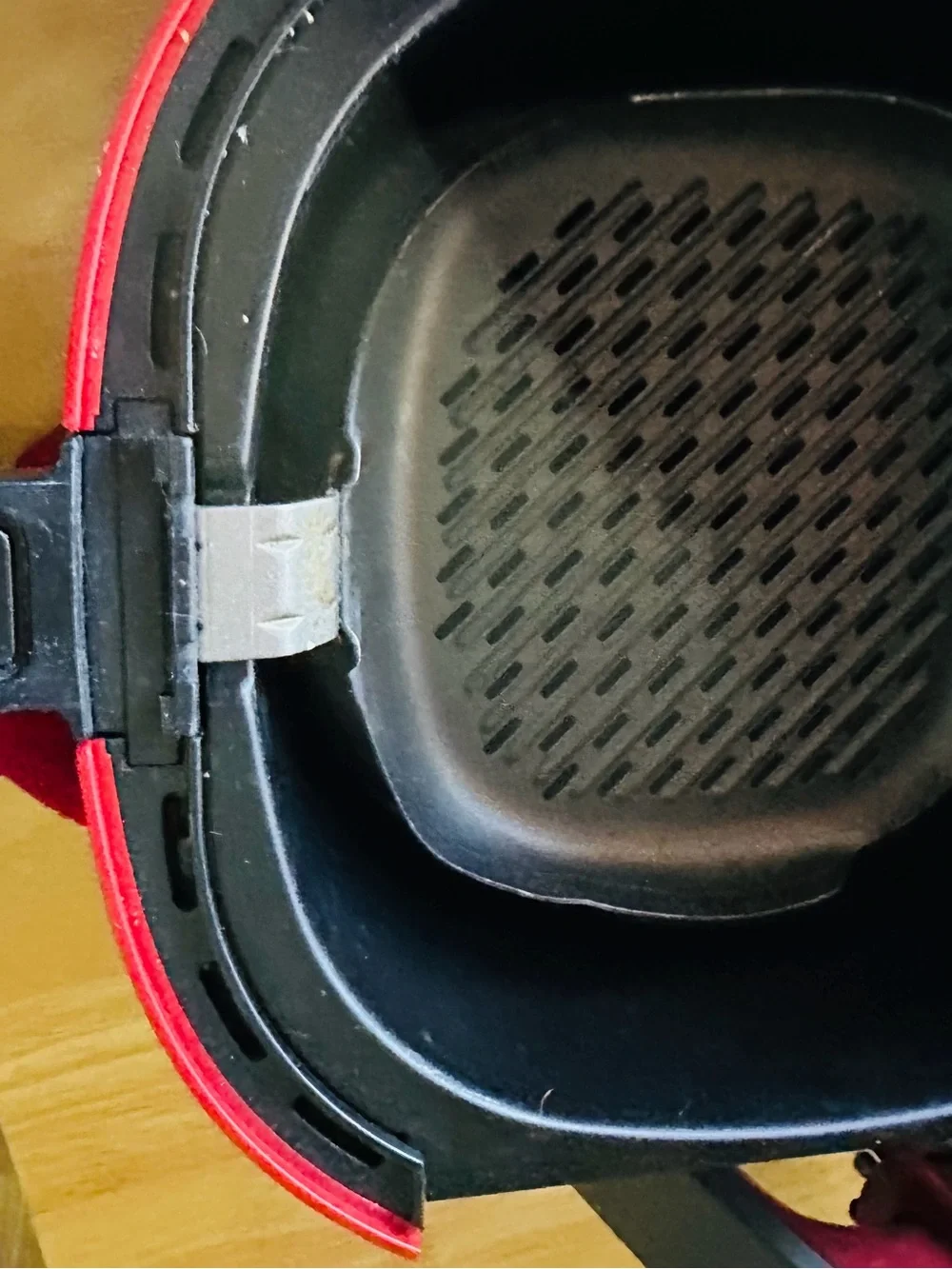 Philips Red and Black Air Fryer